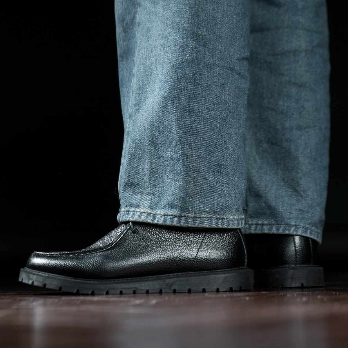 Borneo Low Boots Full black